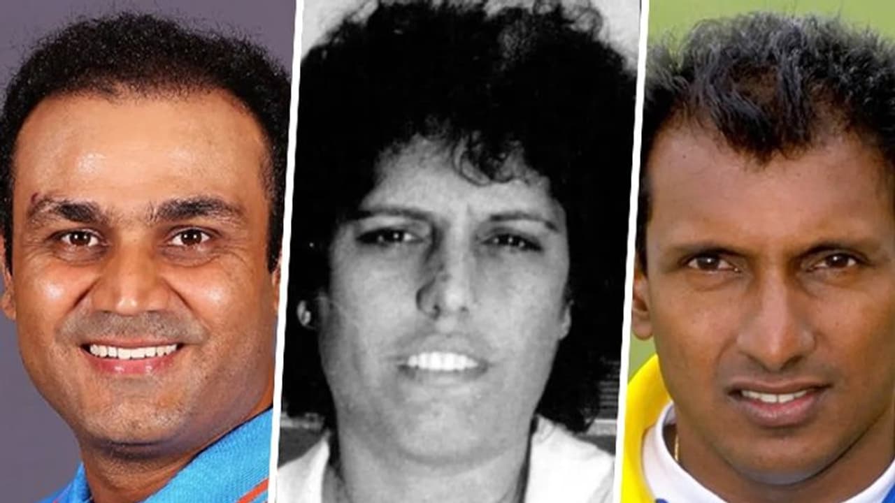 Cricket legends Virender Sehwag, Diana Edulji and Aravinda de Silva inducted in ICC's Hall of Fame Cricket legends Virender Sehwag, Diana Edulji and Aravinda de Silva inducted in ICC's Hall of Fame