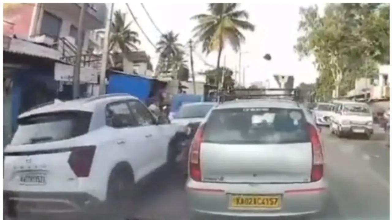 Bengaluru: Six vehicle collision causes chaos on airport road at Chikkajala flyover; check details