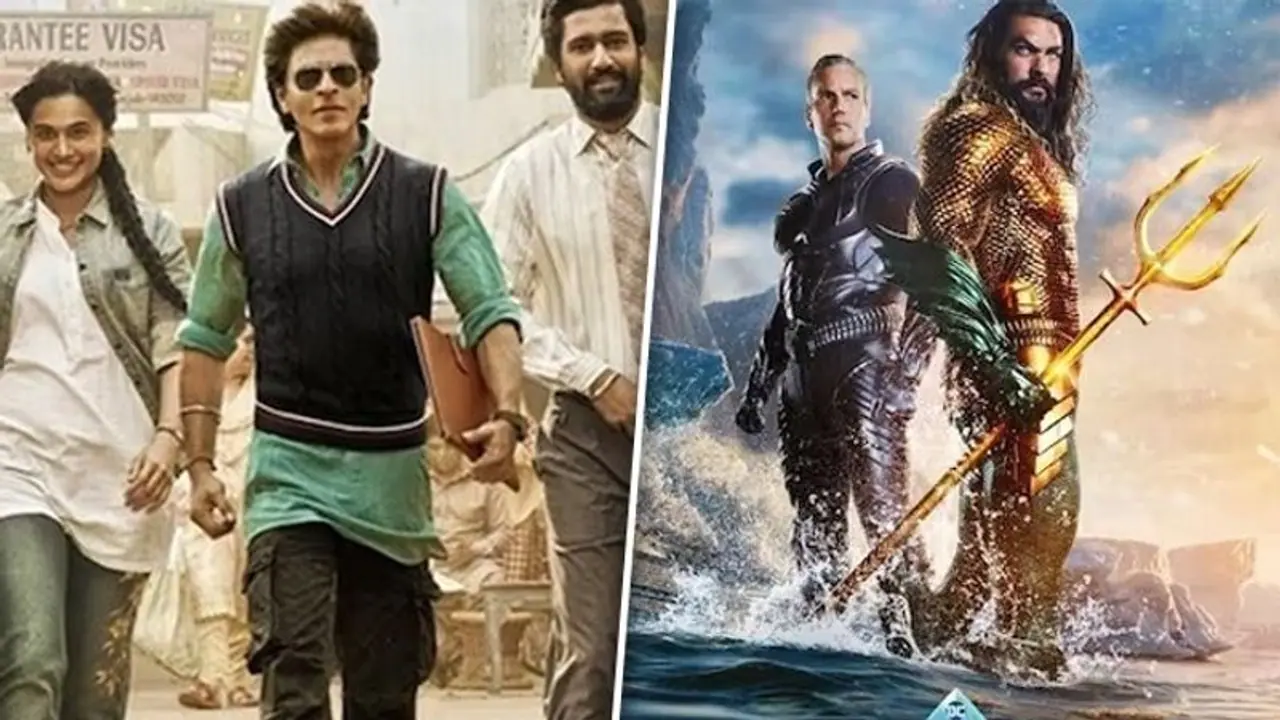 Shah Rukh Khan Vs Jason Momoa? Is Aquaman 2 releasing with Dunki? Read this Shah Rukh Khan Vs Jason Momoa? Is Aquaman 2 releasing with Dunki? Read this