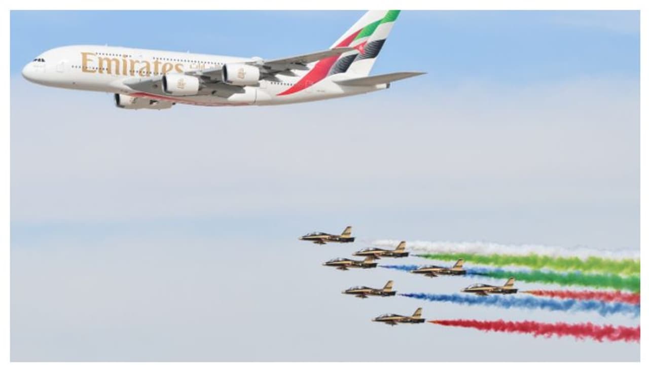 18 ാമത് ദുബൈ എയര്ഷോയ്ക്ക് ഗംഭീര തുടക്കം; ആദ്യ ദിനം 1,9100 കോടി ദിർഹത്തിന്റെ വമ്പൻ കരാര് 18 ാമത് ദുബൈ എയര്ഷോയ്ക്ക് ഗംഭീര തുടക്കം; ആദ്യ ദിനം 1,9100 കോടി ദിർഹത്തിന്റെ വമ്പൻ കരാര്