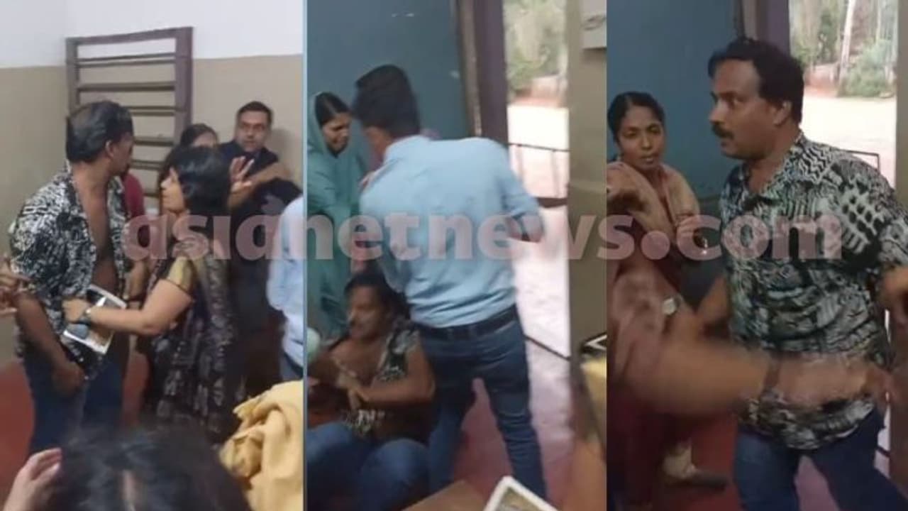 അധ്യാപകരുടെ തമ്മിൽത്തല്ല്: വിദ്യാർത്ഥികളെ തല്ലിയതിൽ തുടങ്ങിയ തർക്കം, പൊലീസും എഇഒയും അന്വേഷിക്കുന്നു അധ്യാപകരുടെ തമ്മിൽത്തല്ല്: വിദ്യാർത്ഥികളെ തല്ലിയതിൽ തുടങ്ങിയ തർക്കം, പൊലീസും എഇഒയും അന്വേഷിക്കുന്നു