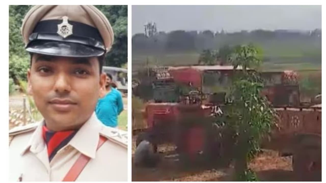 മണൽക്കടത്ത് തടയാൻ ശ്രമിച്ച പൊലീസ് ഇൻസ്പെക്ടറെ ട്രാക്ടർ കയറ്റി കൊലപ്പെടുത്തി, സാധാരണ സംഭവമെന്ന് മന്ത്രി മണൽക്കടത്ത് തടയാൻ ശ്രമിച്ച പൊലീസ് ഇൻസ്പെക്ടറെ ട്രാക്ടർ കയറ്റി കൊലപ്പെടുത്തി, സാധാരണ സംഭവമെന്ന് മന്ത്രി