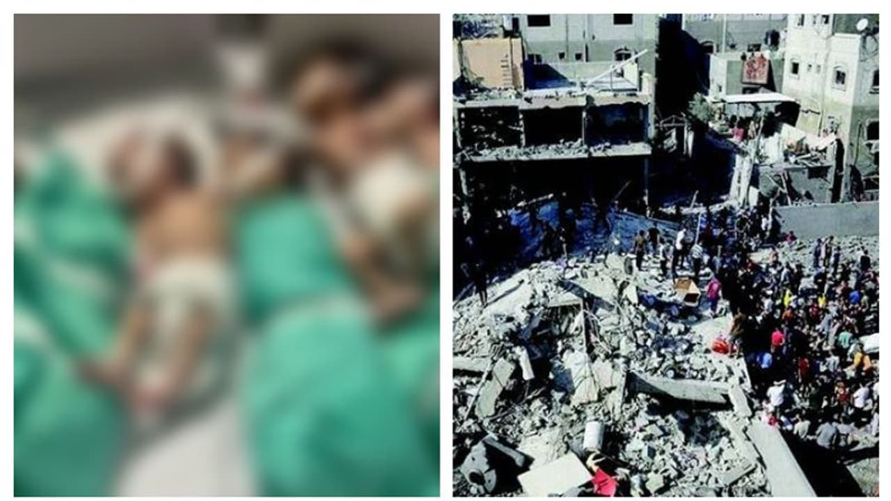 അൽഷിഫയിൽ 170 കുഴിമാടങ്ങൾ തയ്യാറാകുന്നു; പ്രതിഷേധത്തിനിടെ ഗാസയിലേക്ക് ഇൻക്യൂബേറ്ററുകളുമായി ഇസ്രയേൽ അൽഷിഫയിൽ 170 കുഴിമാടങ്ങൾ തയ്യാറാകുന്നു; പ്രതിഷേധത്തിനിടെ ഗാസയിലേക്ക് ഇൻക്യൂബേറ്ററുകളുമായി ഇസ്രയേൽ