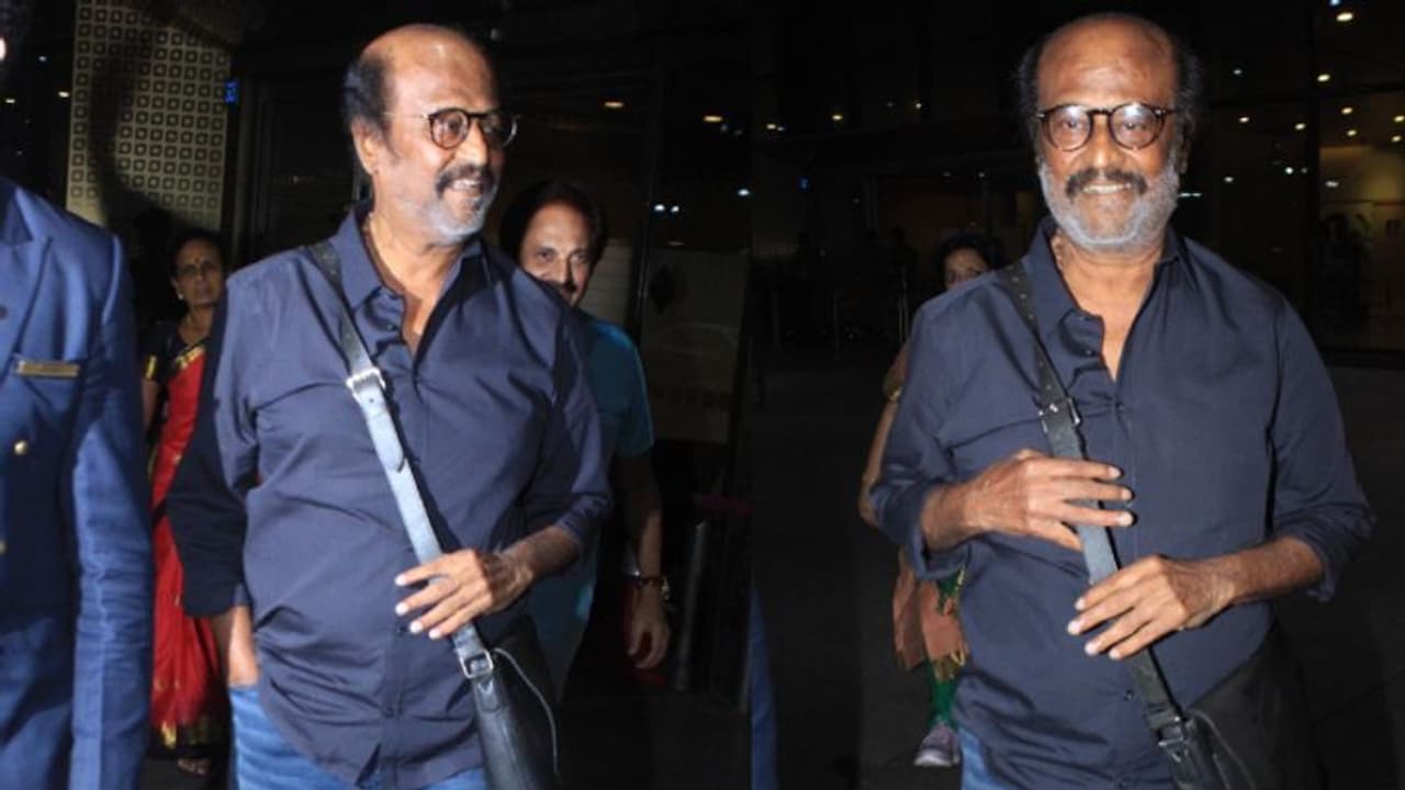 Video: Rajinikanth in Mumbai to watch India vs New Zealand match; superstar receives Golden Ticket from BCCI Video: Rajinikanth in Mumbai to watch India vs New Zealand match; superstar receives Golden Ticket from BCCI