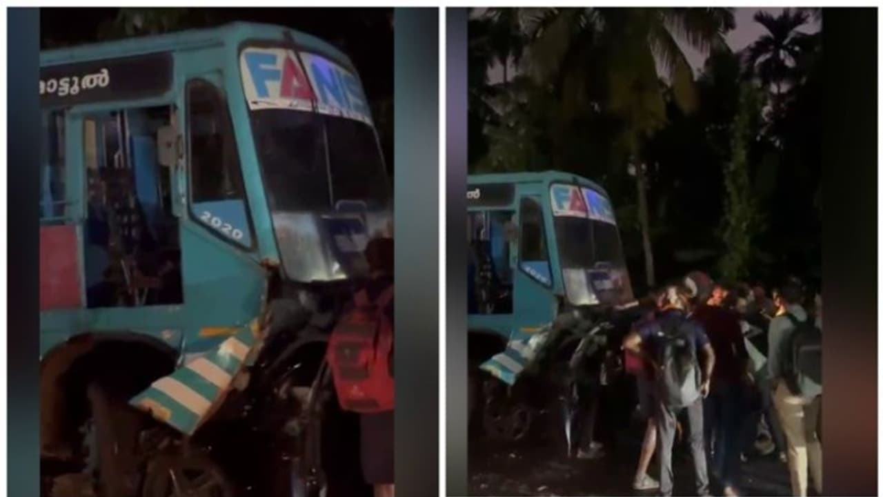 കണ്ണൂരിൽ ബസും കാറും കൂട്ടിയിടിച്ച് ഒരാൾ മരിച്ചു: നിരവധി പേർക്ക് പരിക്ക് കണ്ണൂരിൽ ബസും കാറും കൂട്ടിയിടിച്ച് ഒരാൾ മരിച്ചു: നിരവധി പേർക്ക് പരിക്ക്