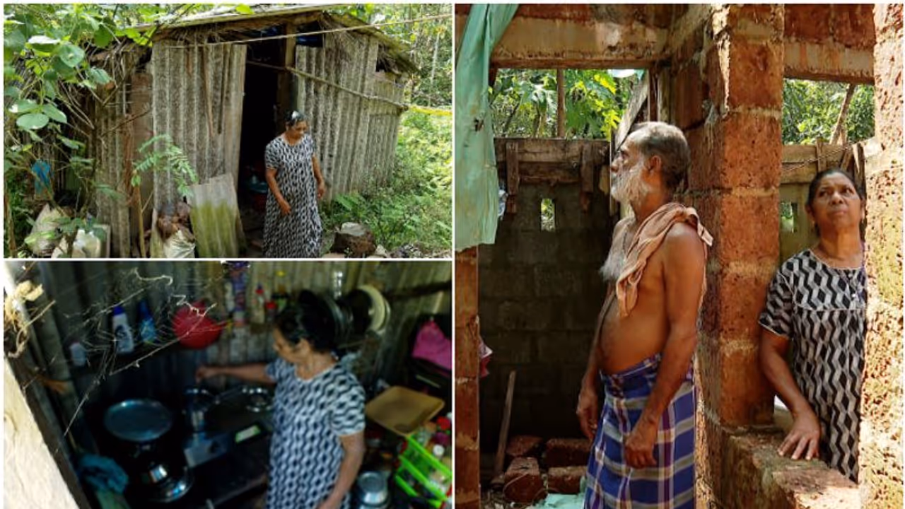 ലൈഫ് ഭവന നിര്‍മാണം നിലച്ചു, പെൻഷനും കിട്ടാനില്ല, ഇനിയെന്ത്; ജീവിതം ദുരിതത്തിലായി കണ്ണൂരിലെ ഒരു കുടുംബം 