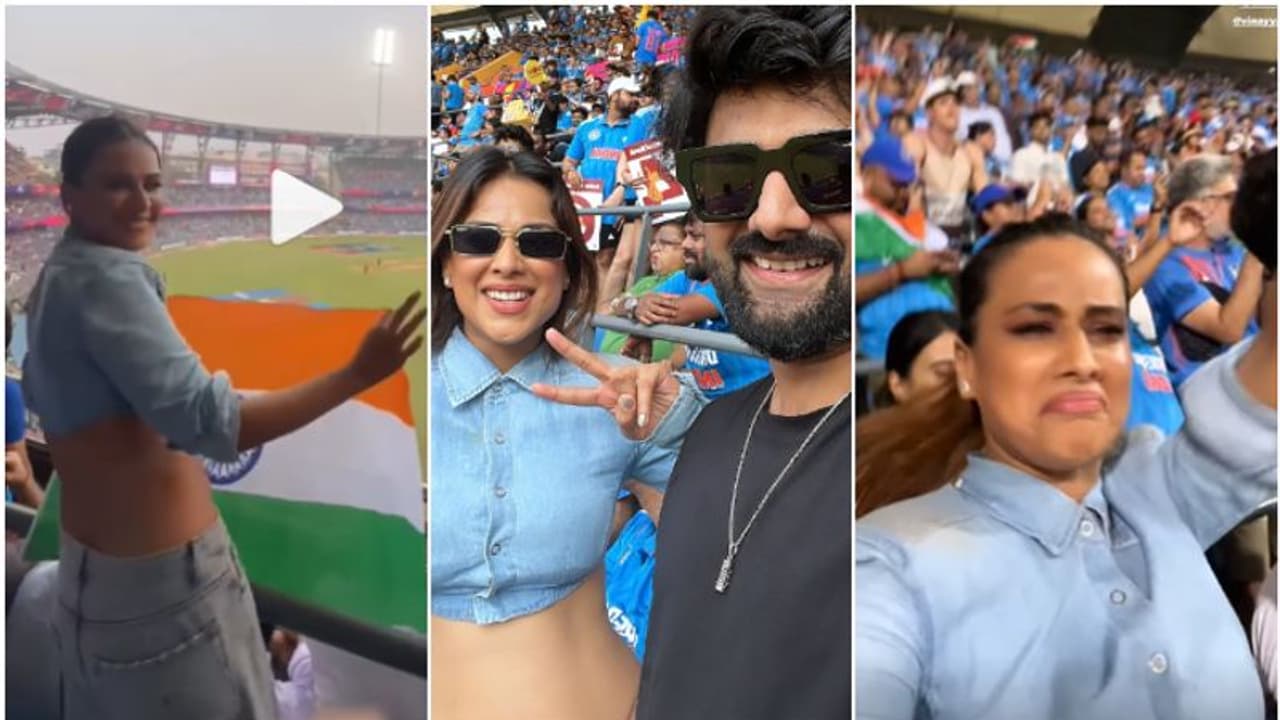 ഇന്ത്യ കിവീസ് സെമിക്കിടെ ത്രസിപ്പിക്കുന്ന നൃത്തച്ചുവടുകള്! വാങ്കഡെയിലെ താരസുന്ദരിയെ കണ്ടെത്തി സോഷ്യല് മീഡിയ ഇന്ത്യ കിവീസ് സെമിക്കിടെ ത്രസിപ്പിക്കുന്ന നൃത്തച്ചുവടുകള്! വാങ്കഡെയിലെ താരസുന്ദരിയെ കണ്ടെത്തി സോഷ്യല് മീഡിയ