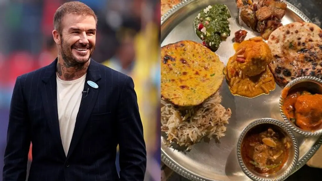 Paneer tikka, biryani, dahi chaat and more David Beckham's culinary adventure in India; see pictures Paneer tikka, biryani, dahi chaat and more David Beckham's culinary adventure in India; see pictures