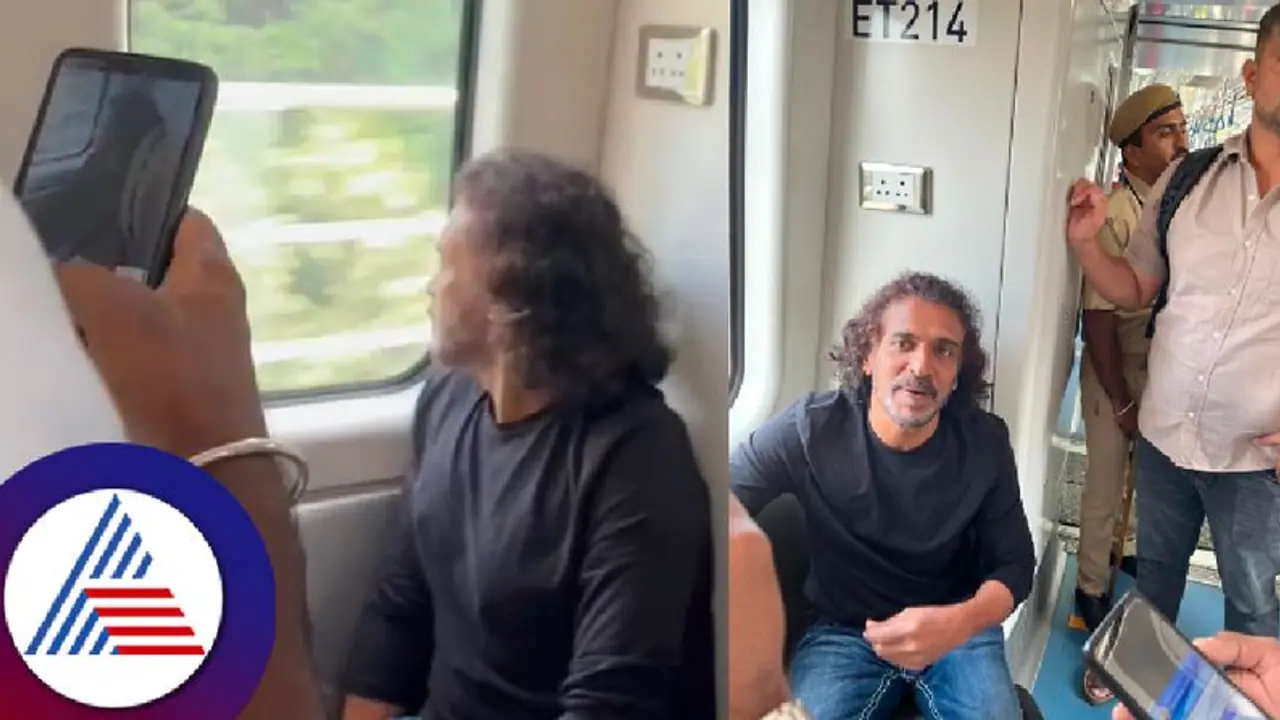 BMRCL 68ನೇ ಕನ್ನಡ ರಾಜ್ಯೋತ್ಸವ; ಕಾರ್ಯಕ್ರಮಕ್ಕೆ ಮೆಟ್ರೋ ರೈಲಿನಲ್ಲಿ ಬಂದ ಉಪೇಂದ್ರ!