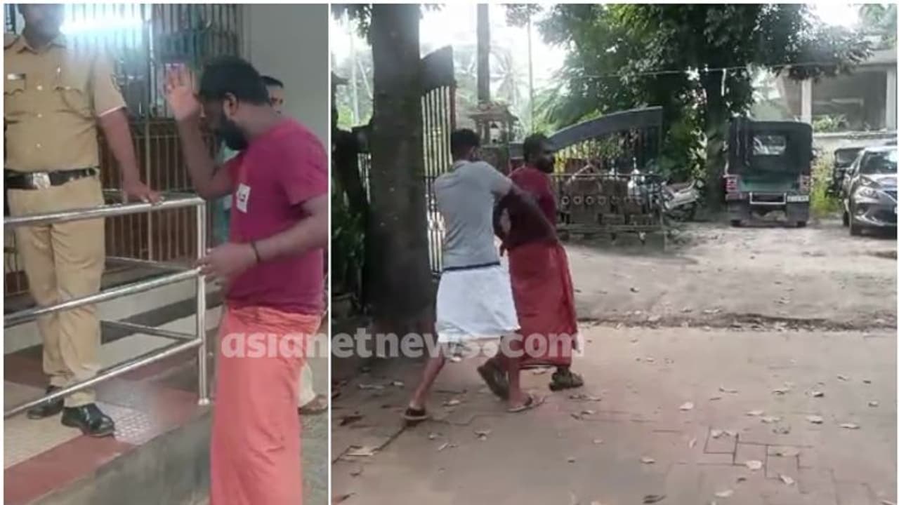 പൊലീസ് സ്റ്റേഷൻ മതിൽ ചാടിക്കടന്നെത്തി മദ്യപസംഘത്തിന്റെ അഴിഞ്ഞാട്ടം, കയ്യേറ്റശ്രമം, 3 പേർ അറസ്റ്റിൽ പൊലീസ് സ്റ്റേഷൻ മതിൽ ചാടിക്കടന്നെത്തി മദ്യപസംഘത്തിന്റെ അഴിഞ്ഞാട്ടം, കയ്യേറ്റശ്രമം, 3 പേർ അറസ്റ്റിൽ