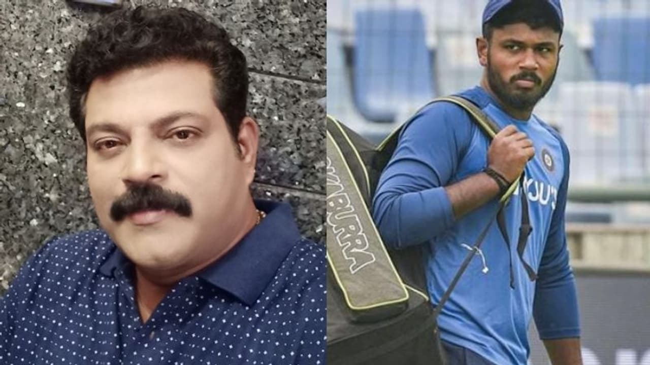 'മോനേ സഞ്ജു..അടുത്ത വേൾഡ് കപ്പ് നിന്റേയും കൂടിയാവട്ടേ': മനോജ് കുമാർ