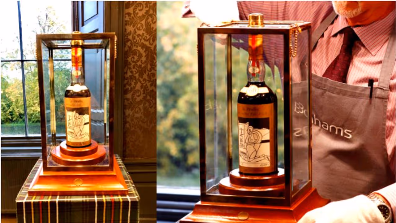 ప్రపంచంలో అత్యంత ఖరీదైన విస్కీ ఇదే...ధర తెలిస్తే షాక్ అవుతారు.. ప్రపంచంలో అత్యంత ఖరీదైన విస్కీ ఇదే...ధర తెలిస్తే షాక్ అవుతారు..