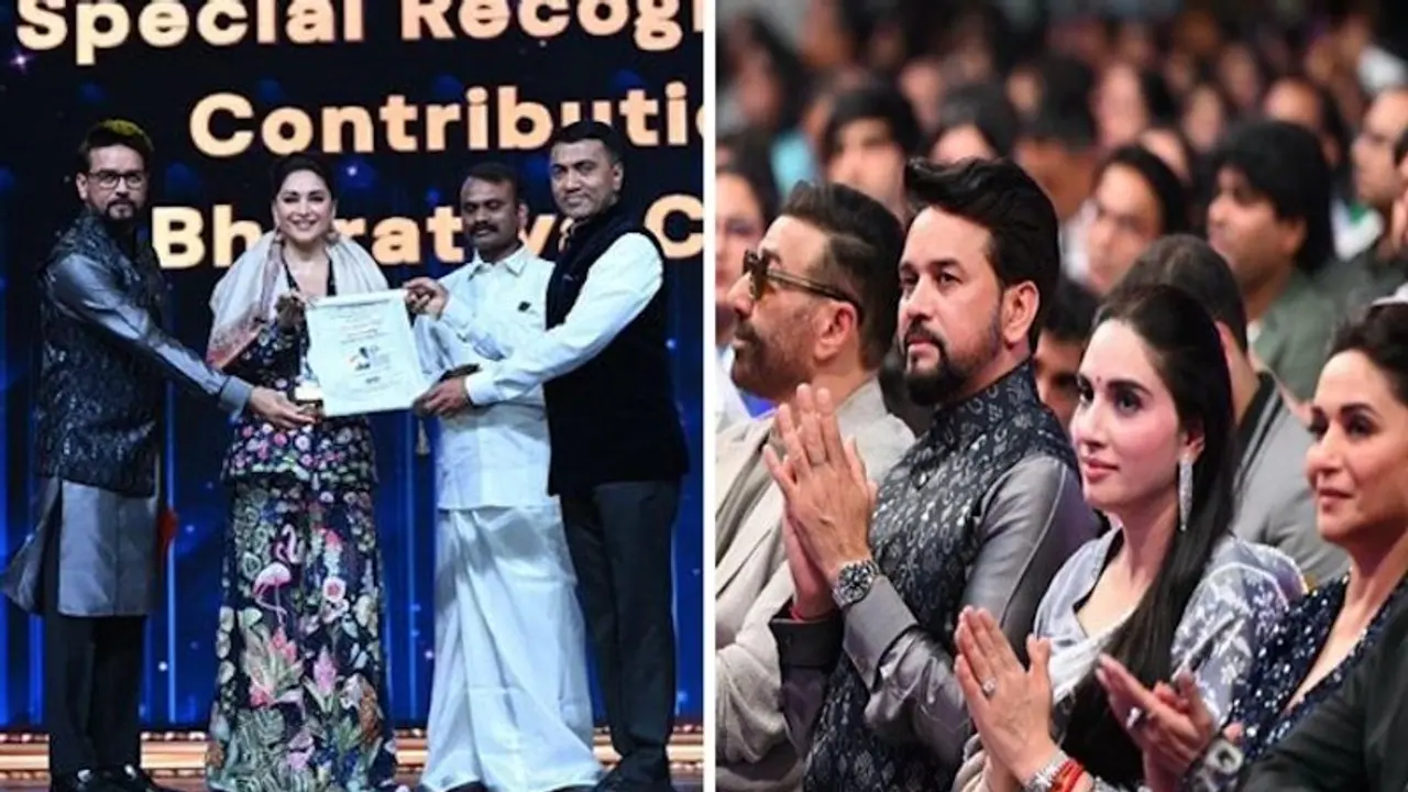 IFFI 2023: Madhuri Dixit honoured with 'Special Recognition for Bharatiya Cinema' award; read details IFFI 2023: Madhuri Dixit honoured with 'Special Recognition for Bharatiya Cinema' award; read details