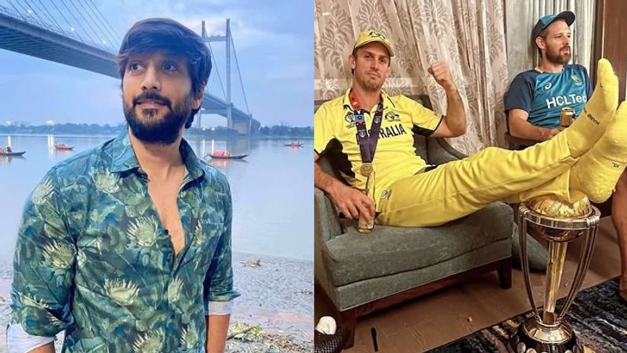 ಟ್ರೋಫಿ ಮೇಲೆ ಕಾಲಿಟ್ಟ ಮಿಚೆಲ್‌ ಮಾರ್ಷ್‌, 'ಅಗೌರವವಲ್ಲ, ಅದು ಆತನ ವಿಶ್ರಾಂತಿ ರೀತಿ' ಎಂದ ಚೇತನ್‌ ಅಹಿಂಸಾ!