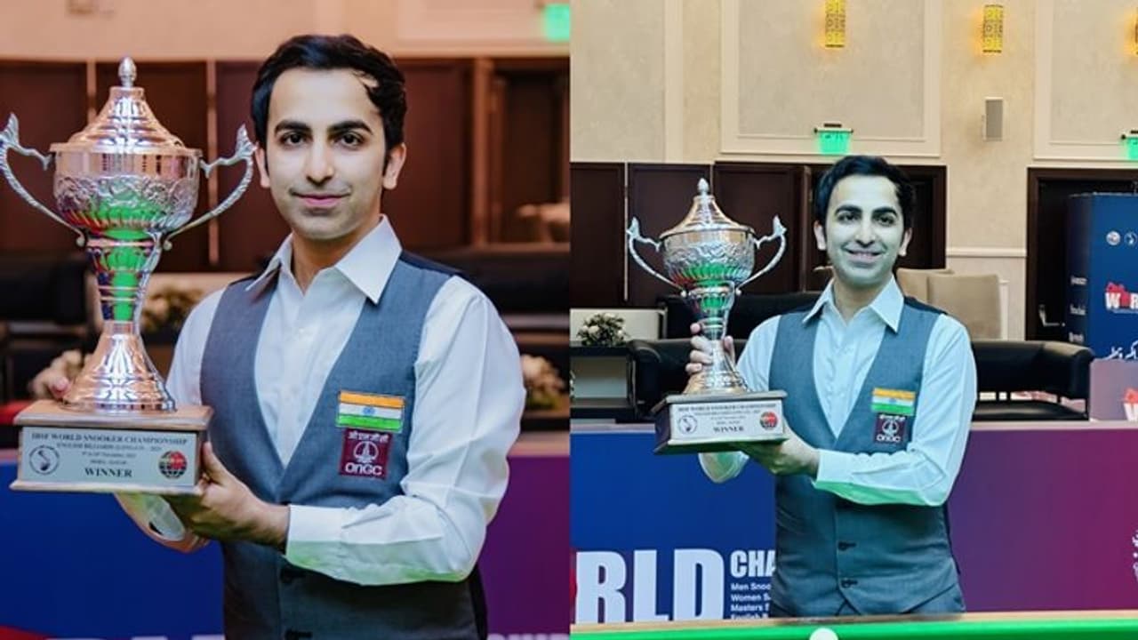 ಕ್ರಿಕೆಟ್ ವಿಶ್ವಕಪ್ ಗೆಲ್ಲದಿದ್ದರೇನಂತೆ, ದಾಖಲೆಯ 26ನೇ ಬಾರಿಗೆ ವಿಶ್ವ ಚಾಂಪಿಯನ್ ಆದ ಕರ್ನಾಟಕದ ಪಂಕಜ್ ಆಡ್ವಾಣಿ! ಕ್ರಿಕೆಟ್ ವಿಶ್ವಕಪ್ ಗೆಲ್ಲದಿದ್ದರೇನಂತೆ, ದಾಖಲೆಯ 26ನೇ ಬಾರಿಗೆ ವಿಶ್ವ ಚಾಂಪಿಯನ್ ಆದ ಕರ್ನಾಟಕದ ಪಂಕಜ್ ಆಡ್ವಾಣಿ!