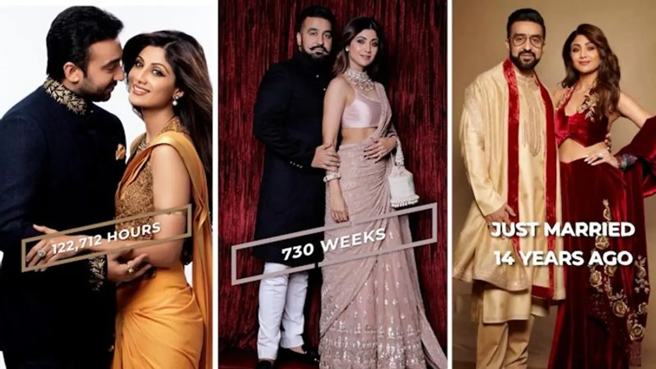Shilpa Shetty, Raj Kundra celebrate 14 years of marital bliss; wish each other on Instagram Shilpa Shetty, Raj Kundra celebrate 14 years of marital bliss; wish each other on Instagram
