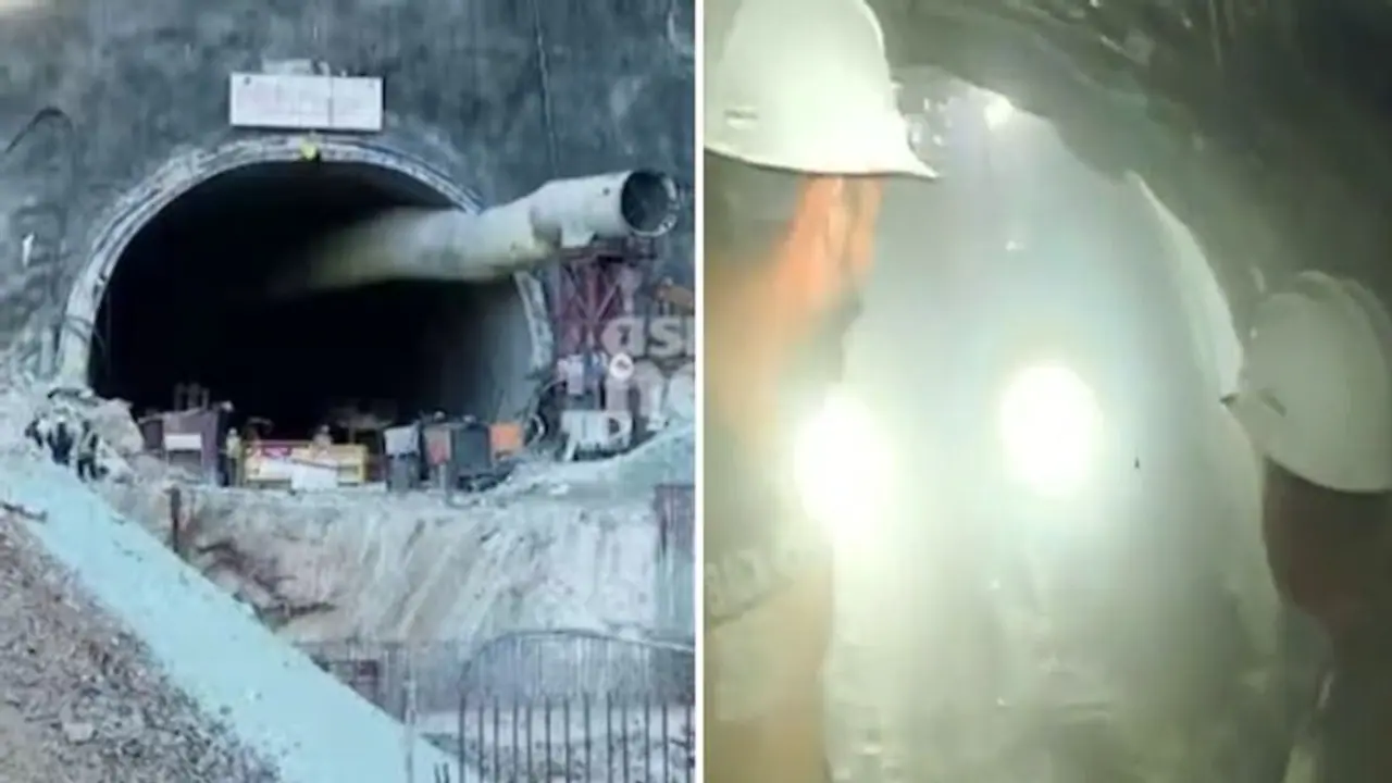 Uttarkashi tunnel collapse: Rescue may take up to 15 days; trapped workers served veg pulao, matar paneer