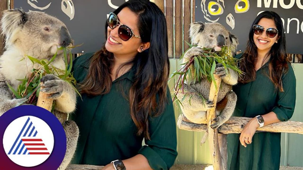 ಆಸ್ಟ್ರೇಲಿಯಾದಲ್ಲಿ ವಿಚಿತ್ರ ಪ್ರಾಣಿ ಜೊತೆ ಅನುಶ್ರೀ! ಈ ಪ್ರಾಣಿ ಯಾವ್ದು ಕಂಡು ಹಿಡಿರಿ ನೋಡೋಣ ಅಂತಿದ್ದಾರೆ ಮಾತಿನ ಮಲ್ಲಿ