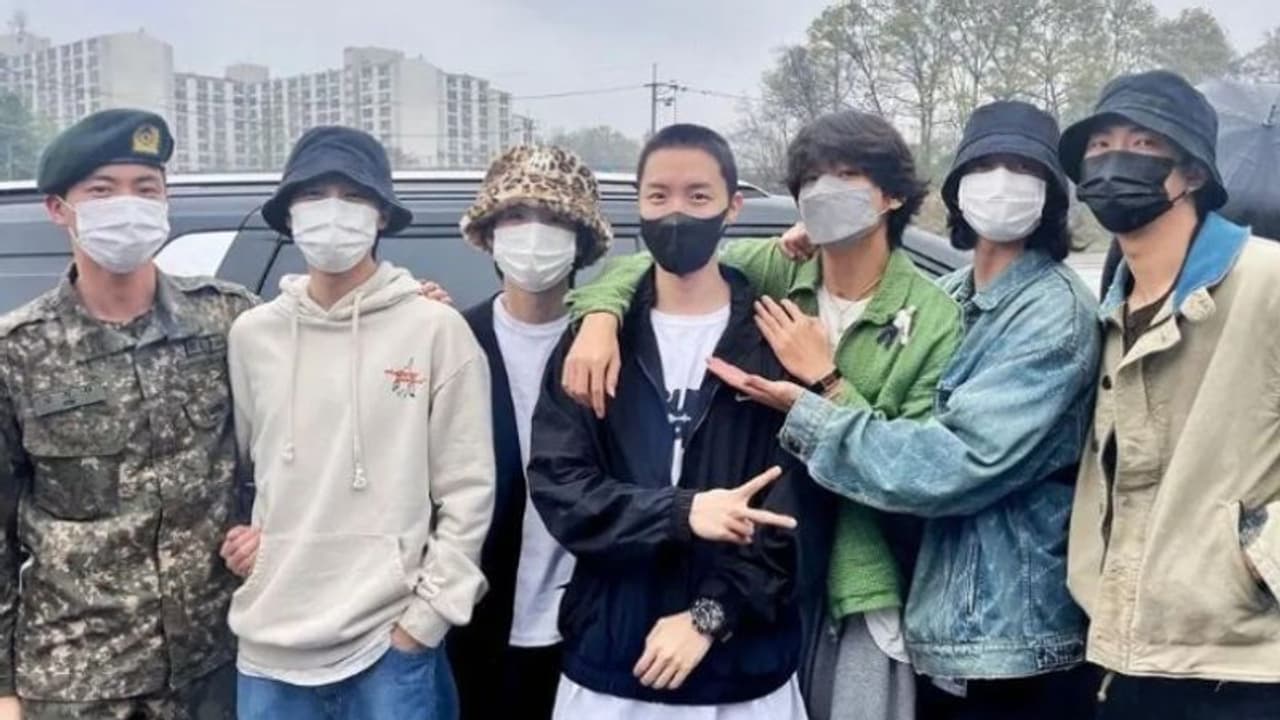 BTS military service update: Jungkook, V, Jimin, RM begin mandatory duties 