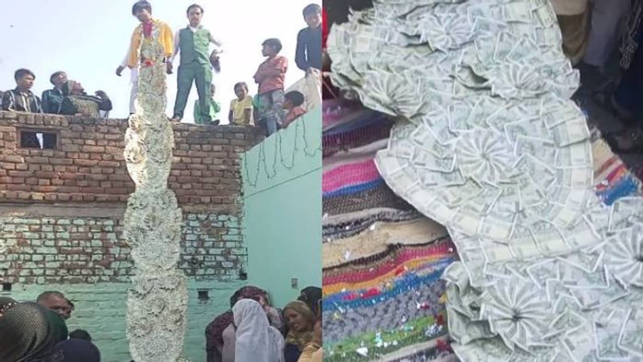 വരൻ ധരിച്ചിരിക്കുന്നത് 20 ലക്ഷത്തിന്റെ നോട്ടുമാല? കണ്ണുതള്ളി സോഷ്യൽ മീഡിയ വരൻ ധരിച്ചിരിക്കുന്നത് 20 ലക്ഷത്തിന്റെ നോട്ടുമാല? കണ്ണുതള്ളി സോഷ്യൽ മീഡിയ