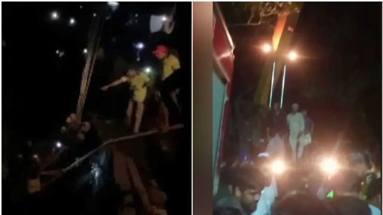 Kerala: One dies after car overturns at Thamarassery ghat; 8 hospitalised Kerala: One dies after car overturns at Thamarassery ghat; 8 hospitalised