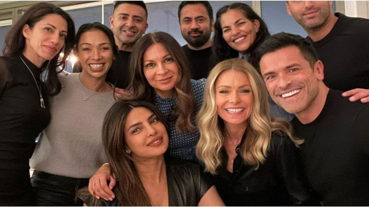 Priyanka Chopra's Thanksgiving party: Actress celebrates with Sarita Choudhury, Jay Sean, Kelly Ripa and other