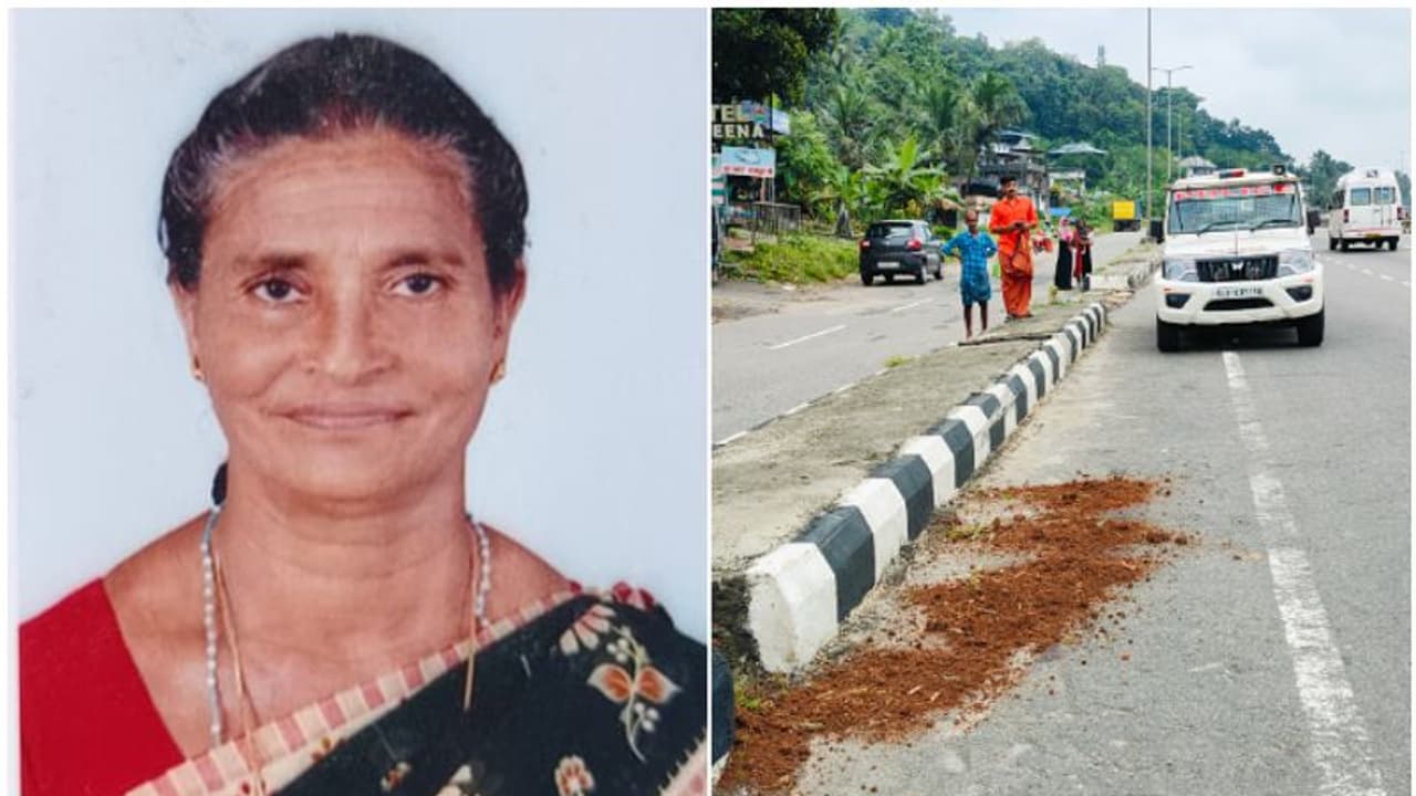 വാണിയമ്പാറയിൽ ബസിറങ്ങി നടന്ന വയോധികർക്കുമേലെ ടിപ്പർ ലോറി പാഞ്ഞുകയറി, 66കാരിക്ക് ദാരുണാന്ത്യം! വാണിയമ്പാറയിൽ ബസിറങ്ങി നടന്ന വയോധികർക്കുമേലെ ടിപ്പർ ലോറി പാഞ്ഞുകയറി, 66കാരിക്ക് ദാരുണാന്ത്യം!