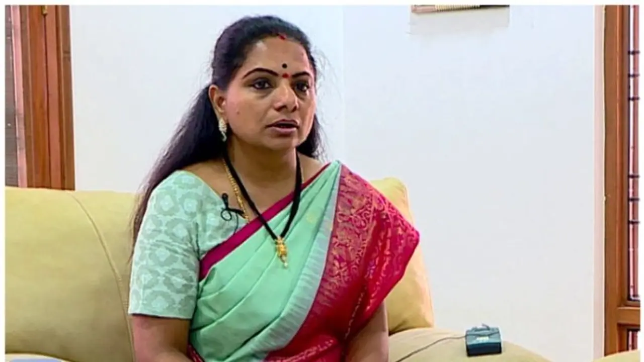 BRS MLC K Kavitha being brought to Delhi by ED in connection with liquor policy case