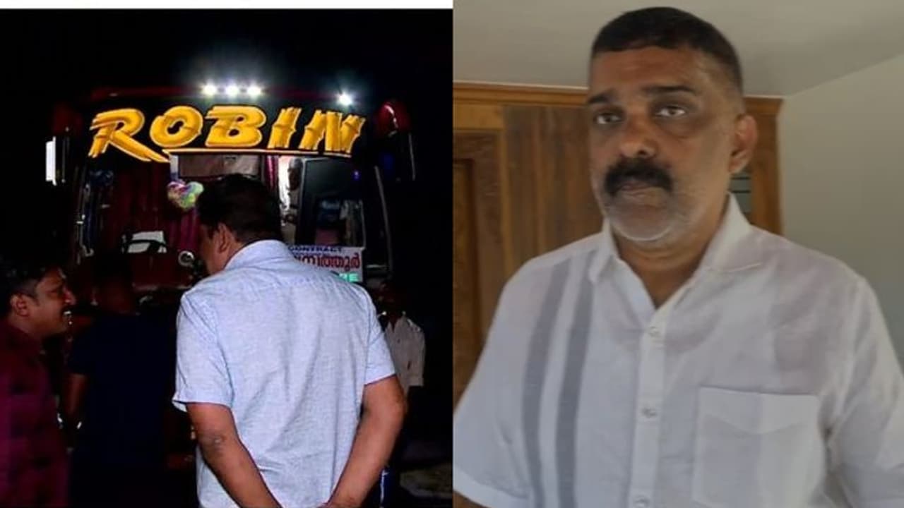 കൊല്ലുമെന്ന് ഭീഷണി, റോബിൻ ബസ് നടത്തിപ്പുകാരനെതിരെ പരാതി നൽകി മോട്ടോർ വാഹന വകുപ്പ് ഉദ്യോഗസ്ഥർ കൊല്ലുമെന്ന് ഭീഷണി, റോബിൻ ബസ് നടത്തിപ്പുകാരനെതിരെ പരാതി നൽകി മോട്ടോർ വാഹന വകുപ്പ് ഉദ്യോഗസ്ഥർ