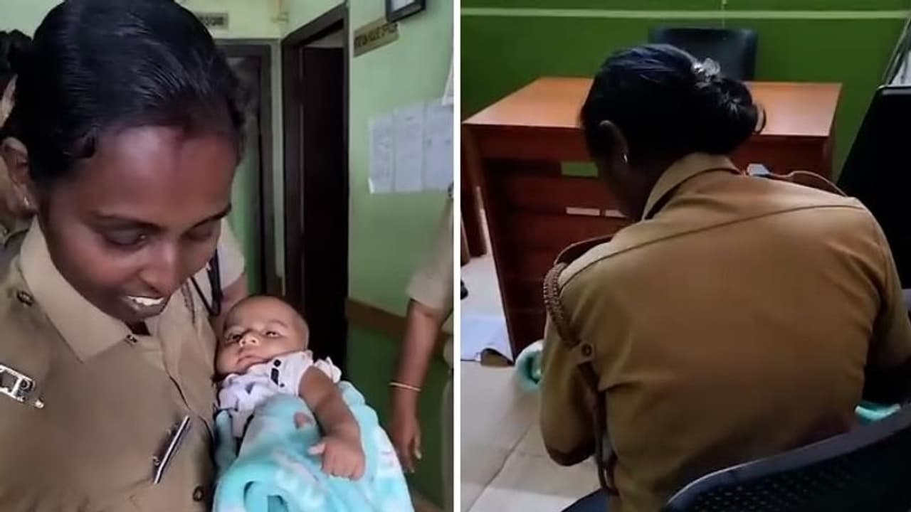 'Motherly Love': Kerala woman cop breastfeeds child of ailing Patna native in Kochi [WATCH]