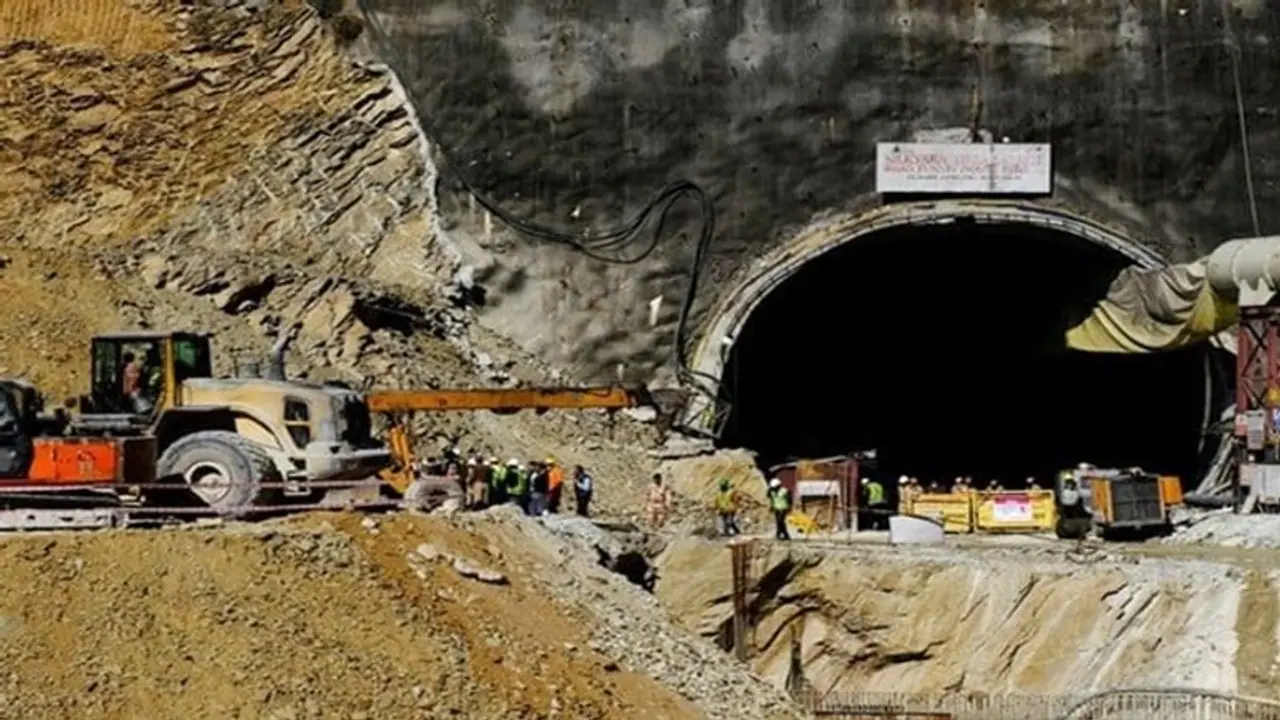 Silkyara tunnel collapse: 41 trapped men await rescue as manual drilling becomes vital
