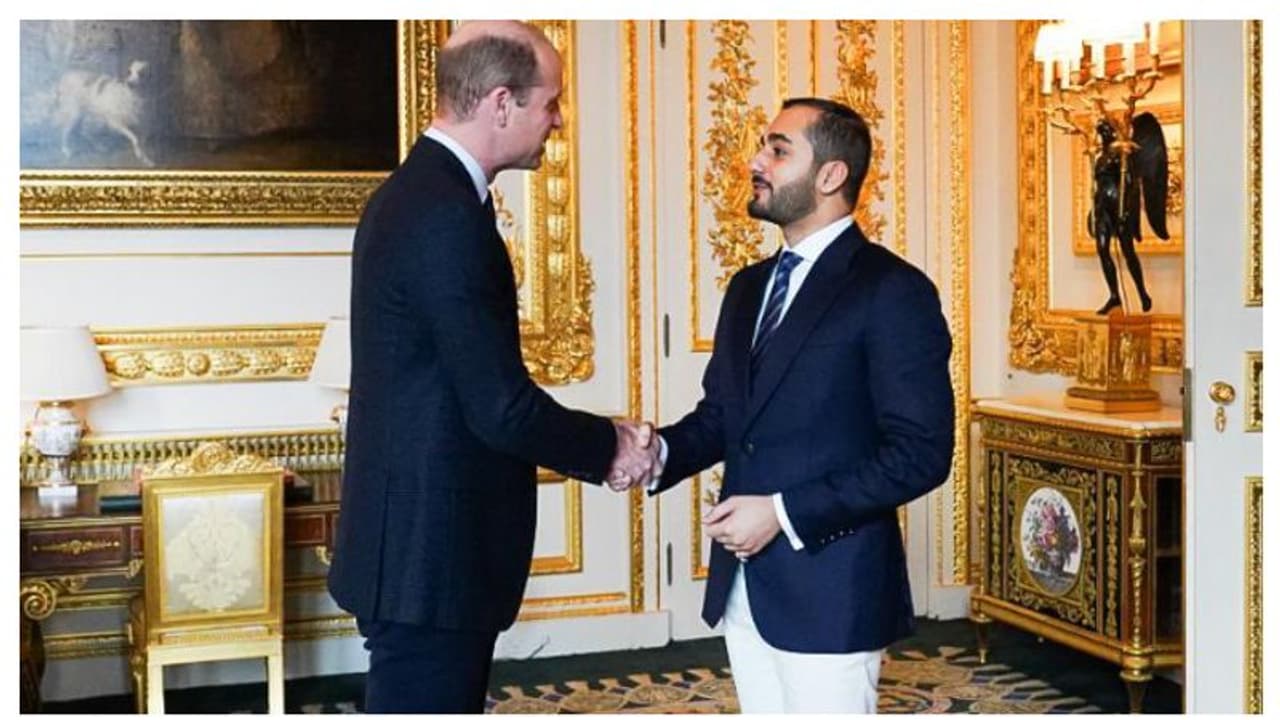 വില്യം രാജകുമാരനുമായി കൂടിക്കാഴ്ച നടത്തി സയ്യിദ് തിയാസിൻ വില്യം രാജകുമാരനുമായി കൂടിക്കാഴ്ച നടത്തി സയ്യിദ് തിയാസിൻ