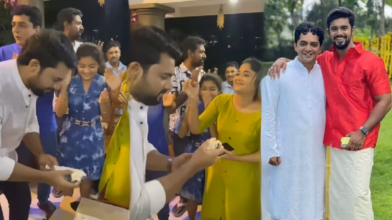 നലീഫിന്‍റെ പിറന്നാൾ ആഘോഷമാക്കി മൗനരാഗം സീരിയല്‍ ടീം