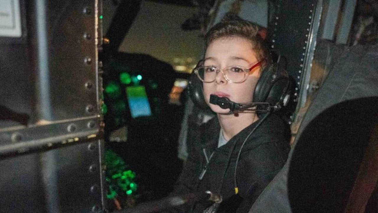 WATCH: Footage of 9 year old Israeli boy's helicopter journey to freedom after 49 days in Hamas captivity