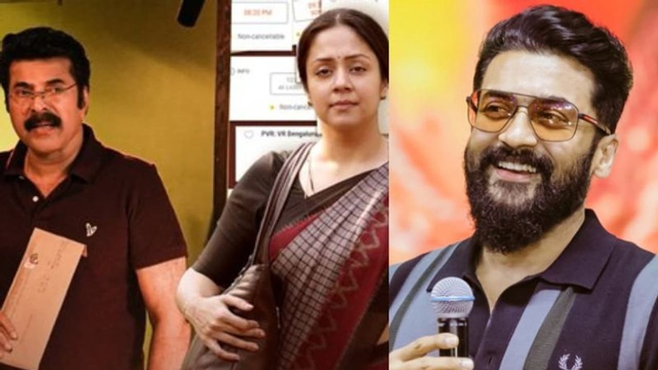 മമ്മൂട്ടി സാർ പ്രചോദനം, ജനഹൃദയം കീഴടക്കിയ എന്റെ ഓമന: 'കാതലി'നെ പുകഴ്ത്തി സൂര്യ