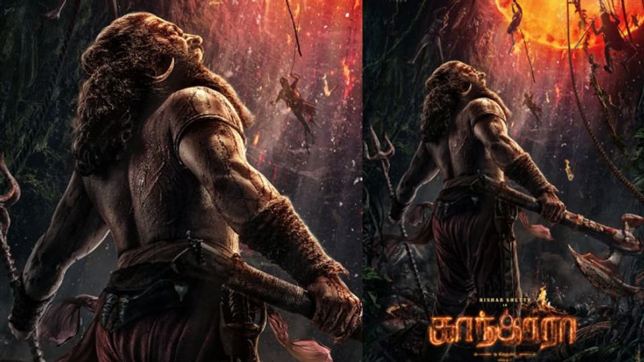 லெஜண்டாக மீண்டும் வந்த ரிஷப் ஷெட்டி... ‘காந்தாரா சாப்டர் 1’ படத்தின் மிரட்டலான பர்ஸ்ட் லுக் இதோ லெஜண்டாக மீண்டும் வந்த ரிஷப் ஷெட்டி... ‘காந்தாரா சாப்டர் 1’ படத்தின் மிரட்டலான பர்ஸ்ட் லுக் இதோ