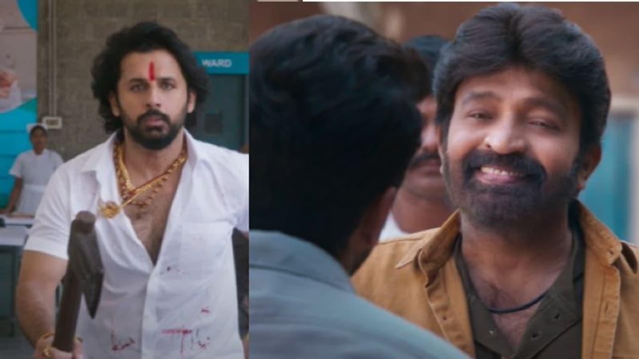 ExtraTrailer:నితిన్ 'ఎక్స్ట్రా' ట్రైలర్.. షర్మిల, జీవితా రాజశేఖర్ పై పేలిన పంచ్ లు..ఫుల్ ఎంటర్టైన్మెంట్ ExtraTrailer:నితిన్ 'ఎక్స్ట్రా' ట్రైలర్.. షర్మిల, జీవితా రాజశేఖర్ పై పేలిన పంచ్ లు..ఫుల్ ఎంటర్టైన్మెంట్