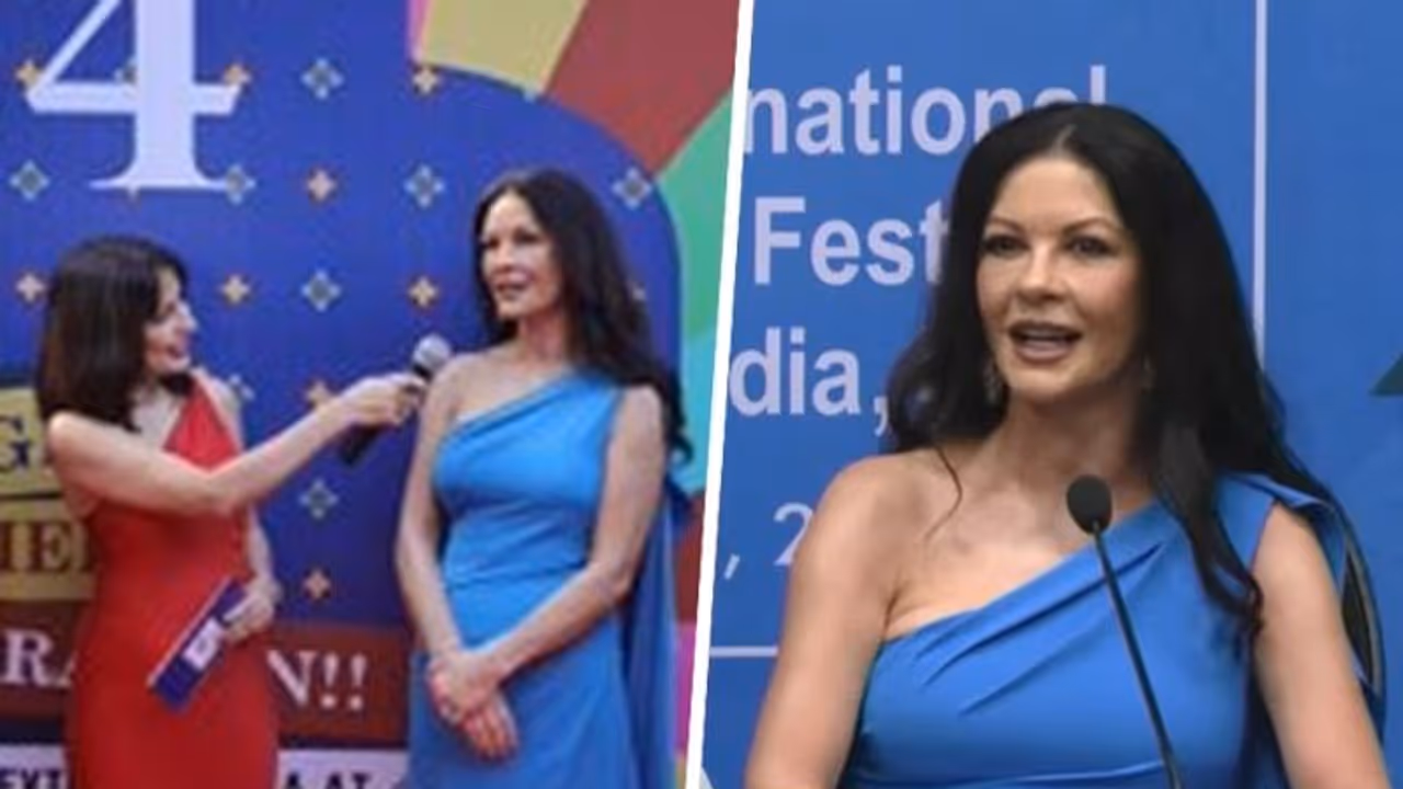 IFFI 2023: Catherine Zeta Jones talks about special connection and says, 'Indian doctor saved her life' IFFI 2023: Catherine Zeta Jones talks about special connection and says, 'Indian doctor saved her life'