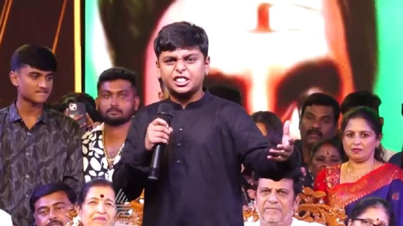 ನಟ ಭೈರವ ಮೊಮ್ಮಗ ನಟ ಭಯಂಕರ: ವಜ್ರಮುನಿ ಹೆಸರು ಉಳಿಸುತ್ತಾನೆ ಈ ಹುಡುಗ! ನಟ ಭೈರವ ಮೊಮ್ಮಗ ನಟ ಭಯಂಕರ: ವಜ್ರಮುನಿ ಹೆಸರು ಉಳಿಸುತ್ತಾನೆ ಈ ಹುಡುಗ!