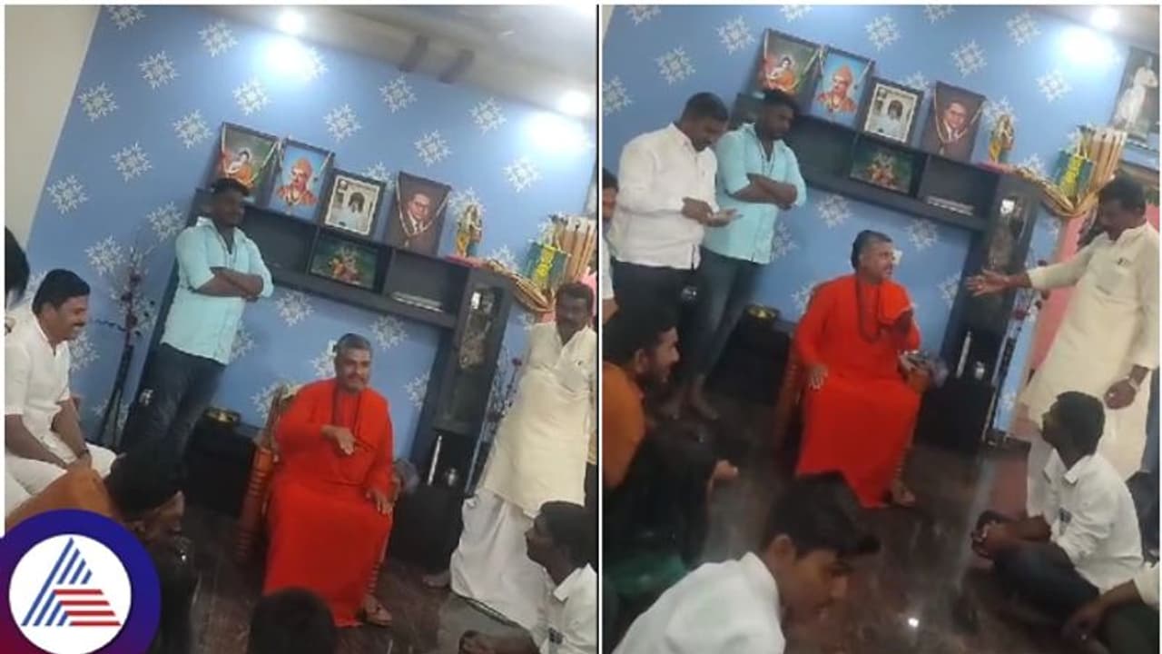 ವಾಲ್ಮೀಕಿ ಗುರುಪೀಠದ ಶ್ರೀಗಳನ್ನು 3 ಗಂಟೆ ಕೂಡಿಹಾಕಿದ ಭಕ್ತರು: ತಬ್ಬಿಬ್ಬಾದ ಪ್ರಸನ್ನಾನಂದ ಸ್ವಾಮೀಜಿ