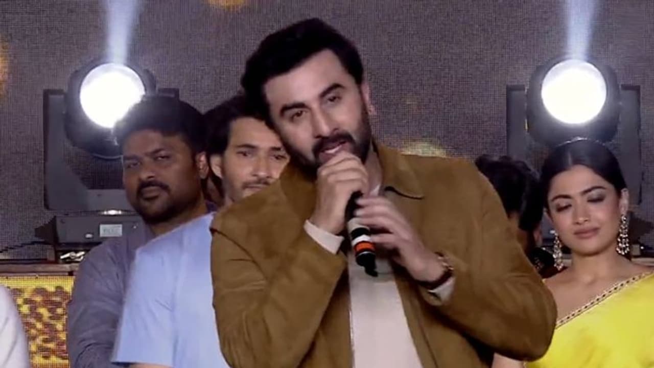 Animal: Telangana minister Malla Reddy courts controversy at pre release event; says 'Telugu will rule...''