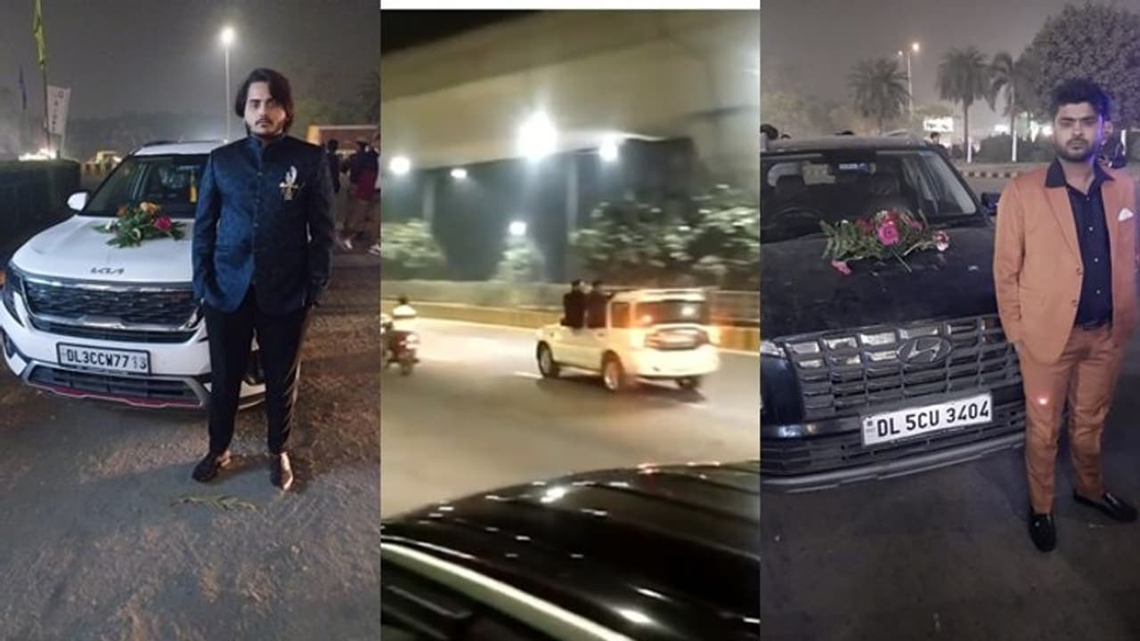 ಕಾರಿನ ರೂಫ್‌ನಿಂದ ರಸ್ತೆಗೆ ಹಣ ಎಸೆದ ವ್ಯಕ್ತಿಗಳು, ನೋಟು ಹೆಕ್ಕಲು ನಿಂತ ಜನ, ಫುಲ್‌ ಟ್ರಾಫಿಕ್‌ ಜಾಮ್‌!