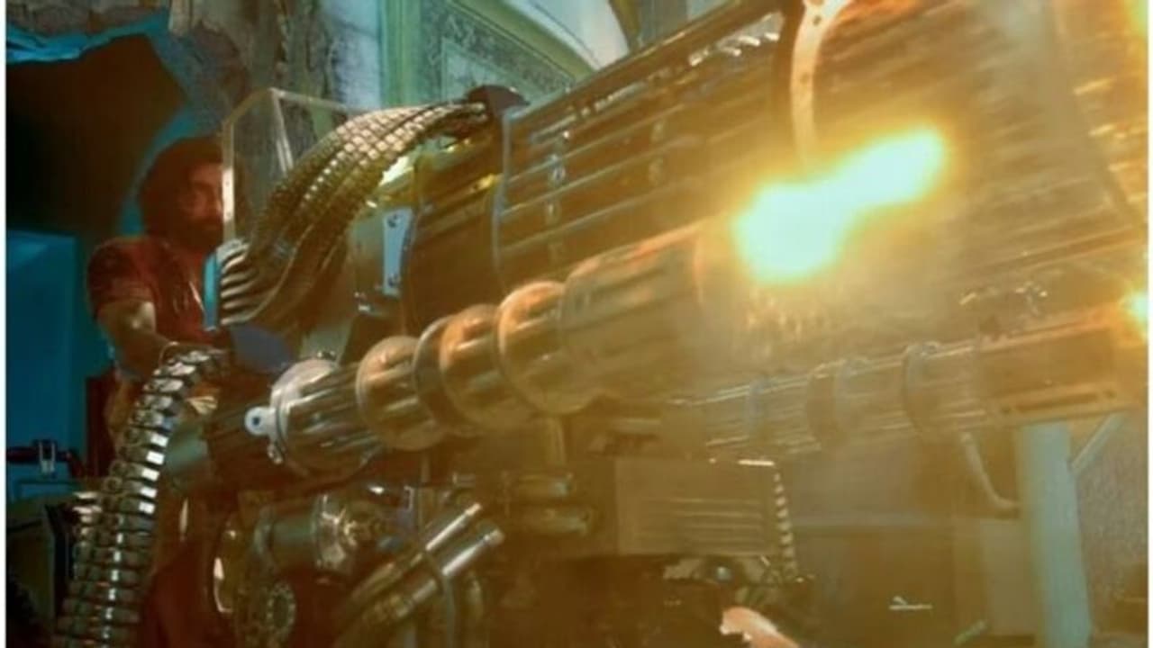 #Animal థియోటర్స్ లో మిషన్ గన్,వాటే స్ట్రాటజీ #Animal థియోటర్స్ లో మిషన్ గన్,వాటే స్ట్రాటజీ