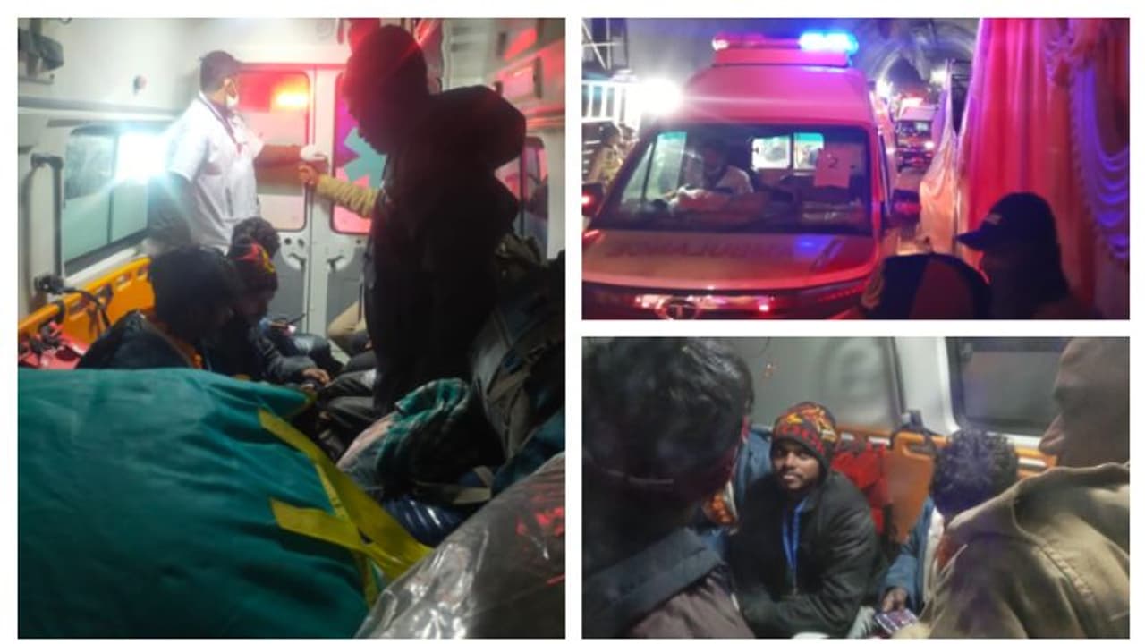 പുതുജീവൻ; ഉത്തരാഖണ്ഡ് രക്ഷാദൗത്യം വിജയം, എല്ലാ തൊഴിലാളികളും പുറത്തെത്തി പുതുജീവൻ; ഉത്തരാഖണ്ഡ് രക്ഷാദൗത്യം വിജയം, എല്ലാ തൊഴിലാളികളും പുറത്തെത്തി