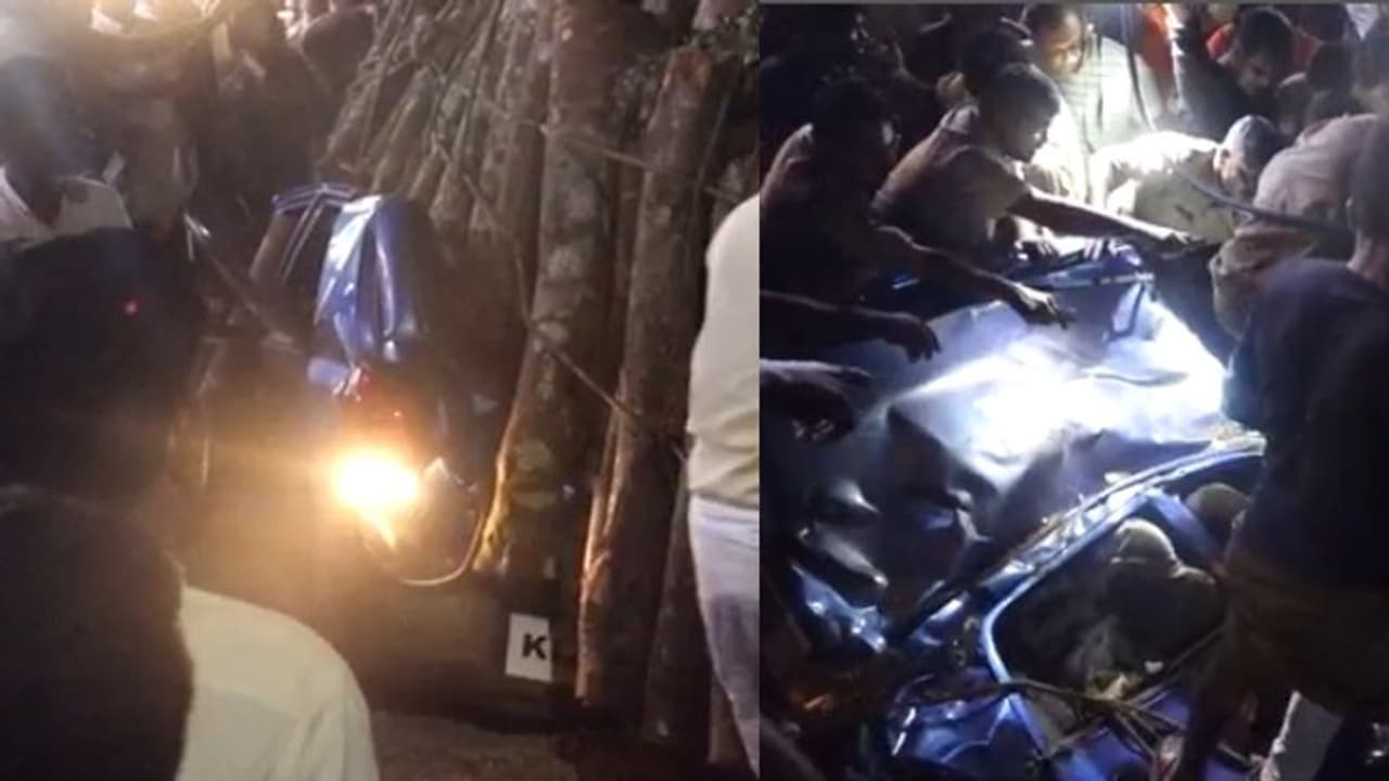 കാഞ്ഞിരപ്പള്ളിയിൽ ഒരു മണിക്കൂറിലധികം തടി ലോറിക്കടിയിൽ കുടുങ്ങിയ കാർ യാത്രികന് അത്ഭുത രക്ഷപെടൽ കാഞ്ഞിരപ്പള്ളിയിൽ ഒരു മണിക്കൂറിലധികം തടി ലോറിക്കടിയിൽ കുടുങ്ങിയ കാർ യാത്രികന് അത്ഭുത രക്ഷപെടൽ