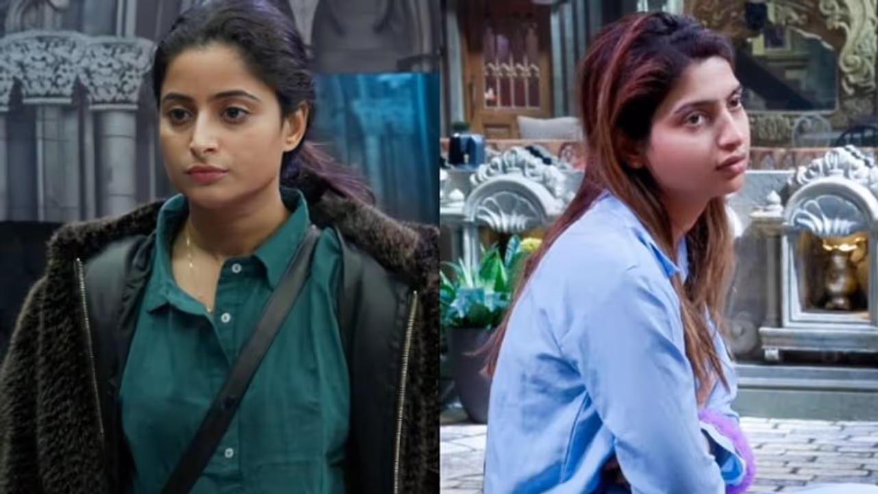 Bigg Boss 17: Aishwarya Sharma calls Sana 'Vicky ki chamchi' as Neil Bhatt gets nominated for entire season Bigg Boss 17: Aishwarya Sharma calls Sana 'Vicky ki chamchi' as Neil Bhatt gets nominated for entire season