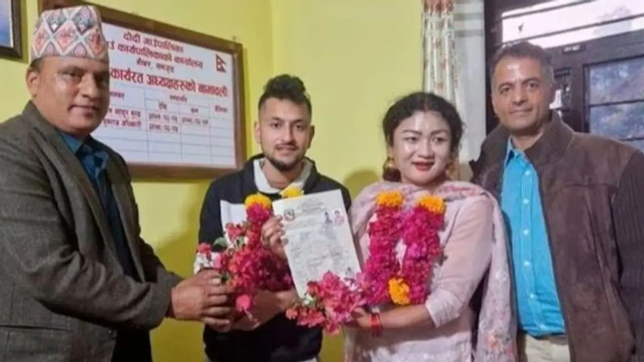 Nepal makes history: First same sex marriage in South Asia officially recorded following SC decision