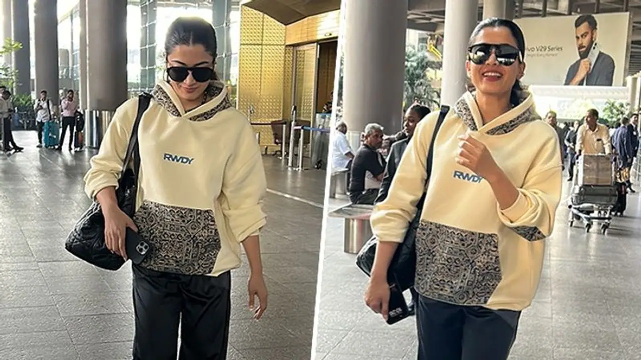 Rashmika Mandanna in Vijay Deverakonda's brand 'Rowdy' hoodie; confirms relationship rumours? Read more Rashmika Mandanna in Vijay Deverakonda's brand 'Rowdy' hoodie; confirms relationship rumours? Read more