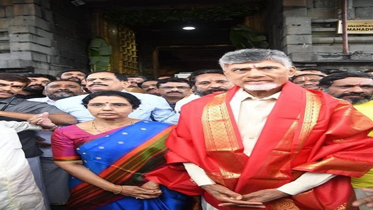 Nara Chandrababu Naidu:తిరుమల వెంకన్నను దర్శించుకున్న చంద్రబాబు