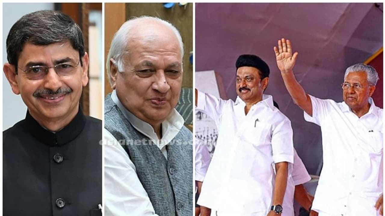 ആരിഫ് ഖാന്റെ 'കേരള മോഡൽ', ആവര്ത്തിച്ച് ആര് എൻ രവിയും, ബില്ലുകൾ രാഷ്ട്രപതിക്ക്, സുപ്രീംകോടതിയിലും പരാമര്ശം ആരിഫ് ഖാന്റെ 'കേരള മോഡൽ', ആവര്ത്തിച്ച് ആര് എൻ രവിയും, ബില്ലുകൾ രാഷ്ട്രപതിക്ക്, സുപ്രീംകോടതിയിലും പരാമര്ശം